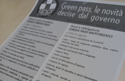 Le novità decise dal Governo circa l'uso del Green Pass