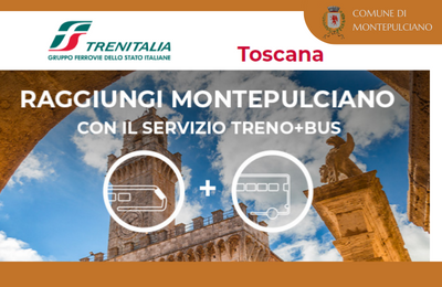 Nuovo servizio “Montepulciano centro”: treno + bus con un click