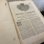 inaugurazione mostra pietro leopoldo dettaglio libro esposto