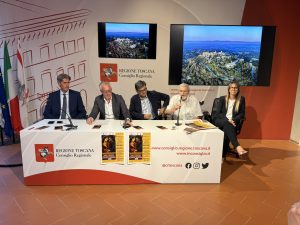 presentazione bruscello 2025 in consiglio regionale