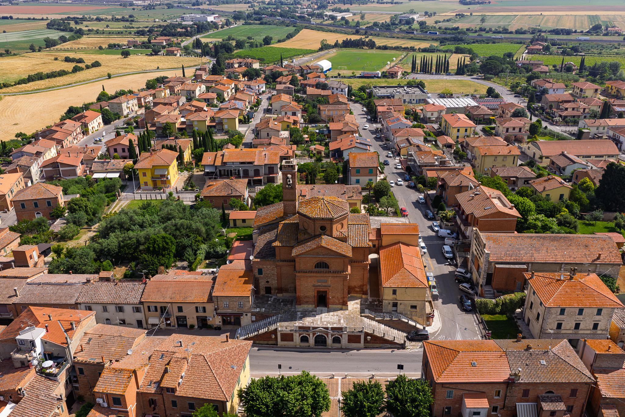 Acquaviva veduta drone