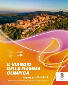 Poster Fiamma Olimpica