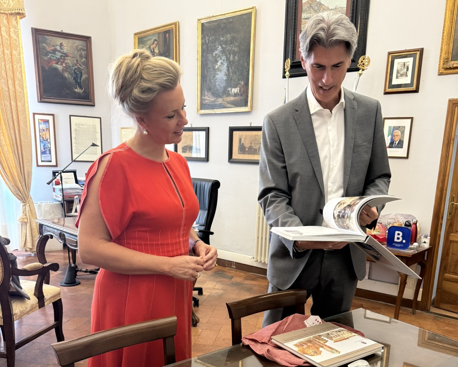 Visita Ministra tedesca a Montepulciano