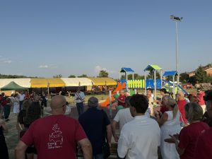 inaugurazione campino sant'albino discorso sindaco