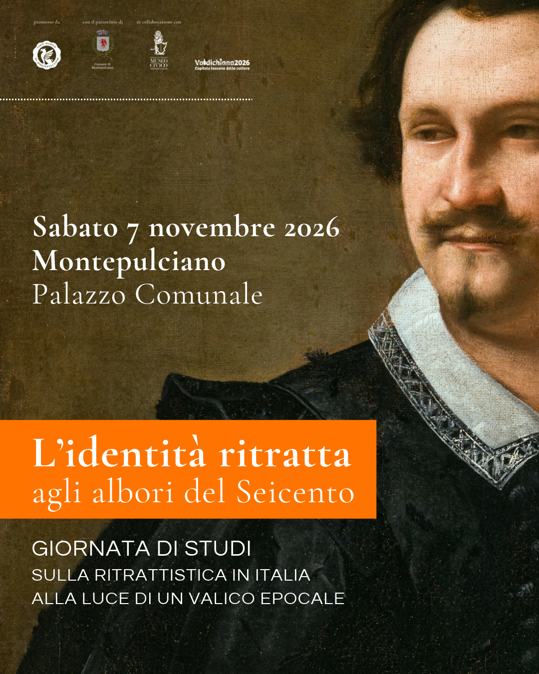 Card Convegno Identità Ritratta